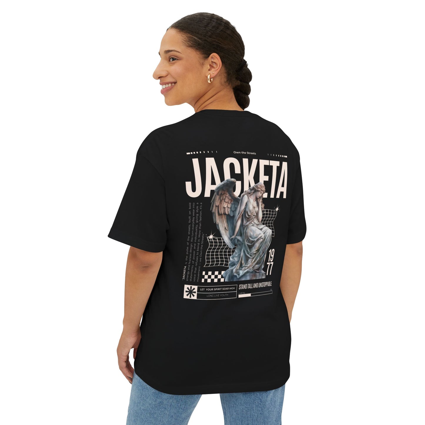 JACKETA Streetwear Graphic T-Shirt – FALLEN ANGLE Edition